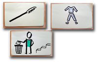 Scrum cards for evening tasks